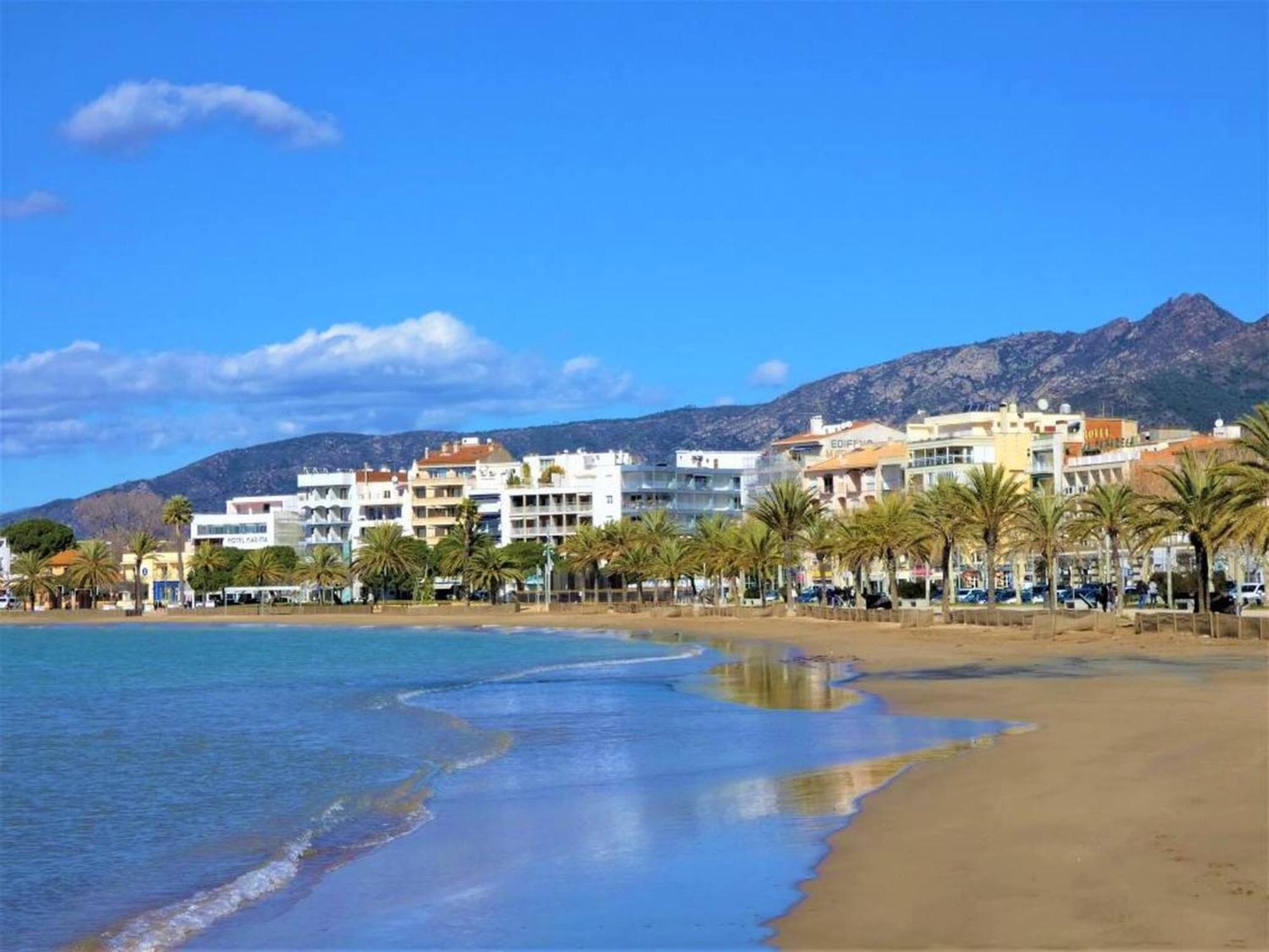 Apartamento En Roses A 2 Min De La Playa Con Vistas Al Mar Av-18 Girona Esterno foto