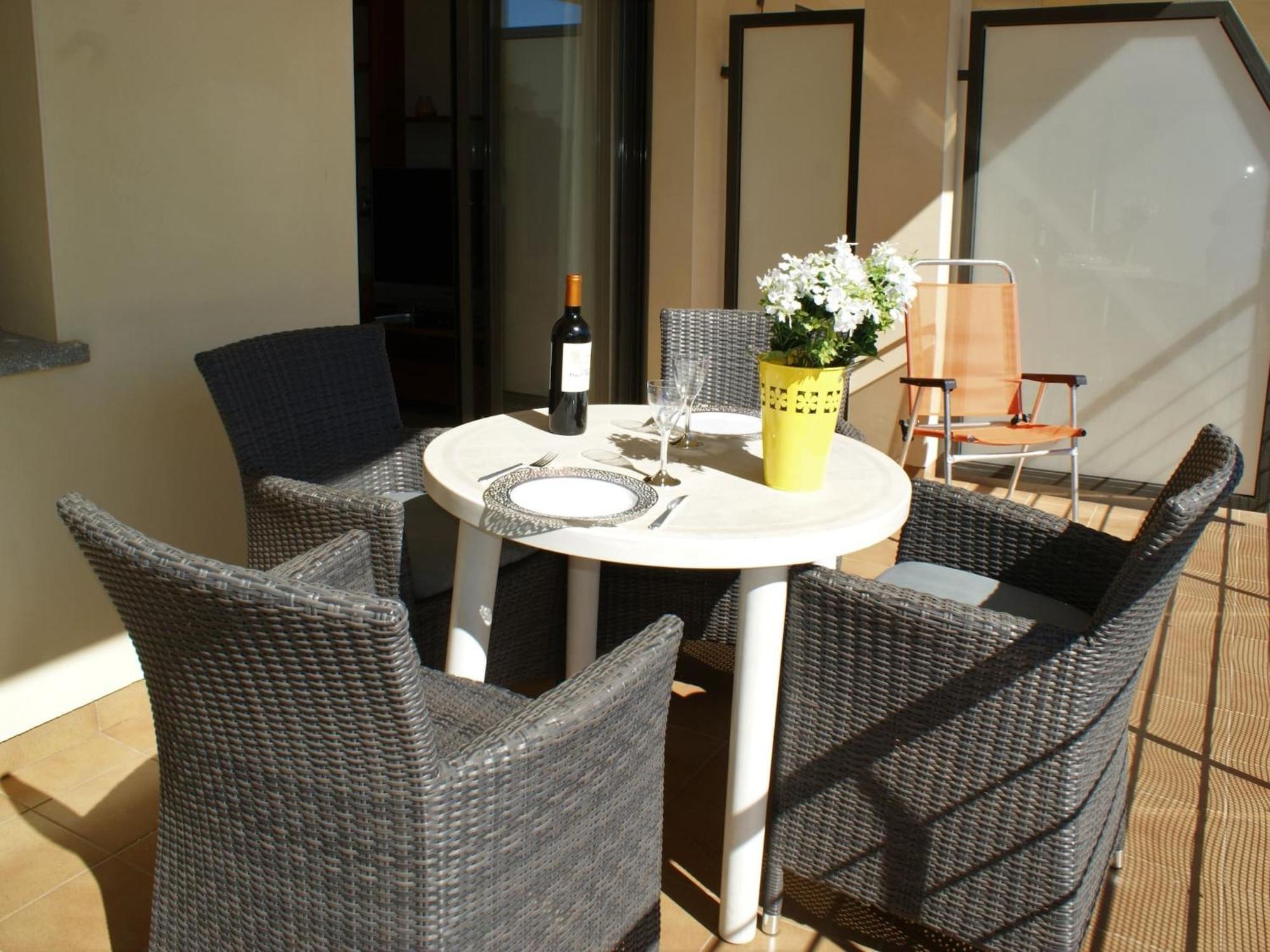 Apartamento En Roses A 2 Min De La Playa Con Vistas Al Mar Av-18 Girona Esterno foto